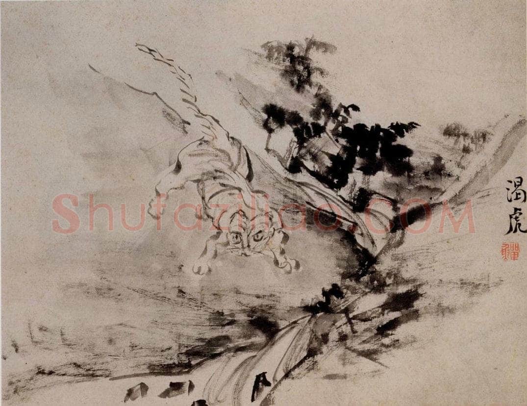 清 李鱓 《杂画册》 书画作品