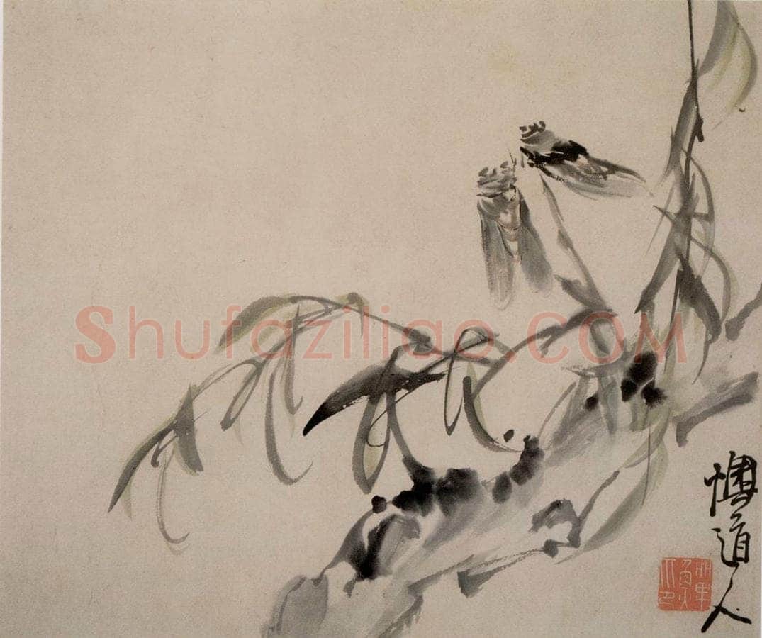 清 李鱓 《杂画册》 书画作品
