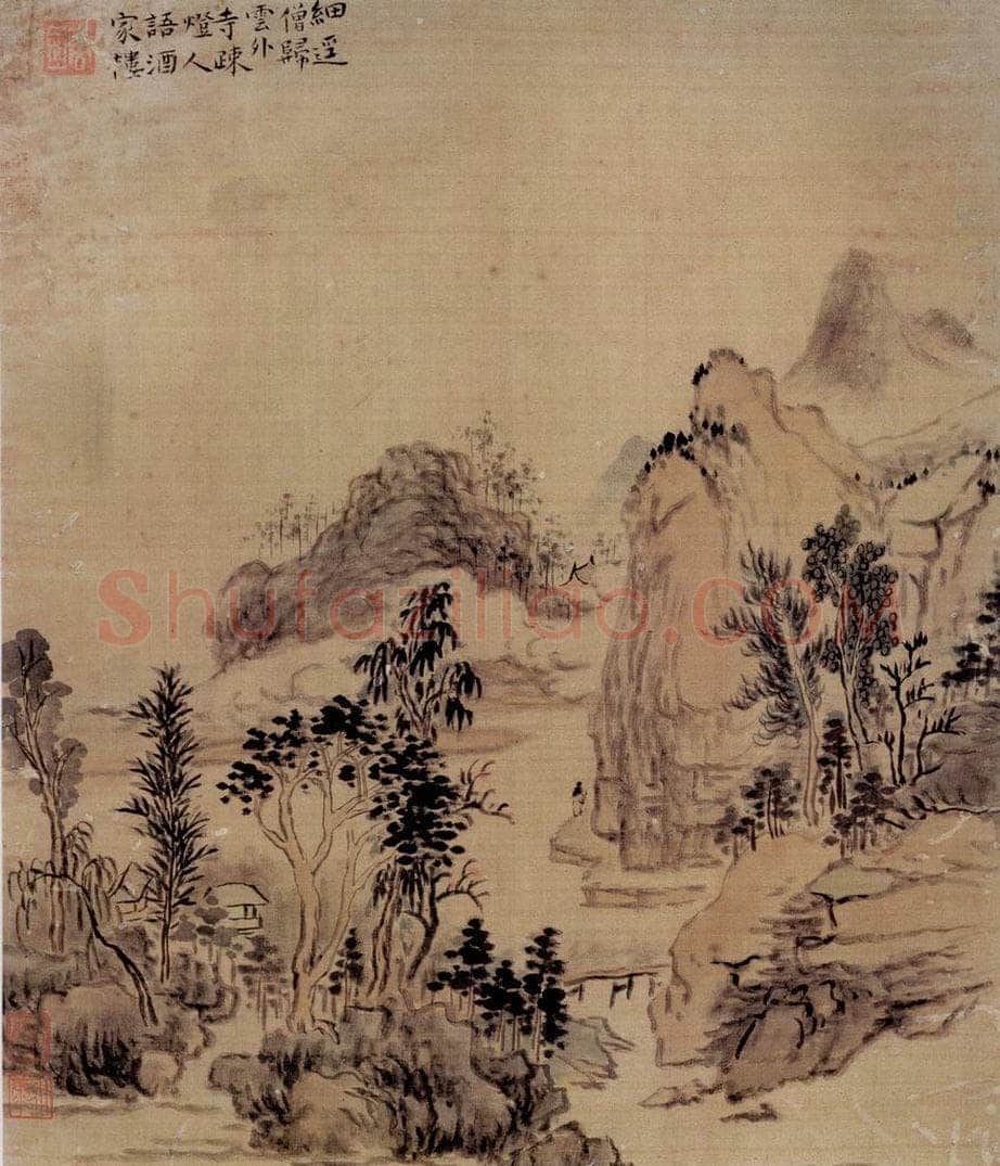 清 华喦 《杂画》 书画作品