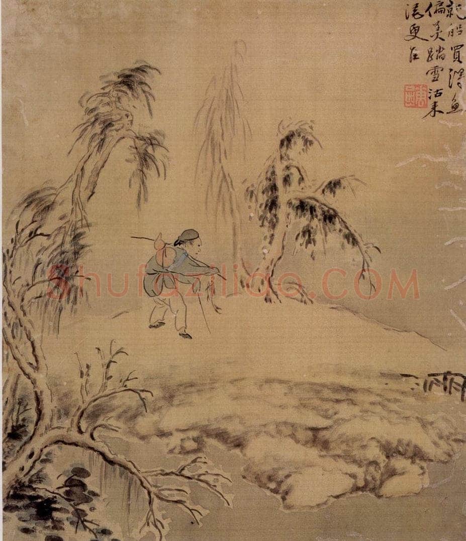 清 华喦 《杂画》 书画作品