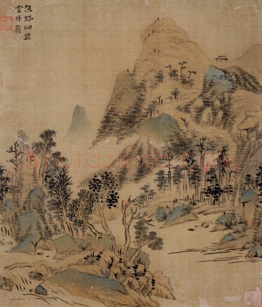 清 华喦 《杂画》 书画作品