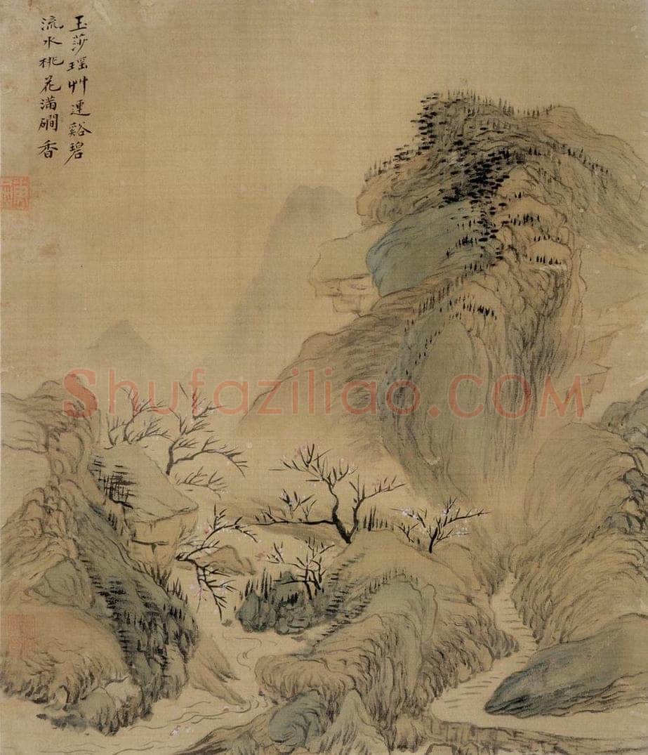 清 华喦 《杂画》 书画作品