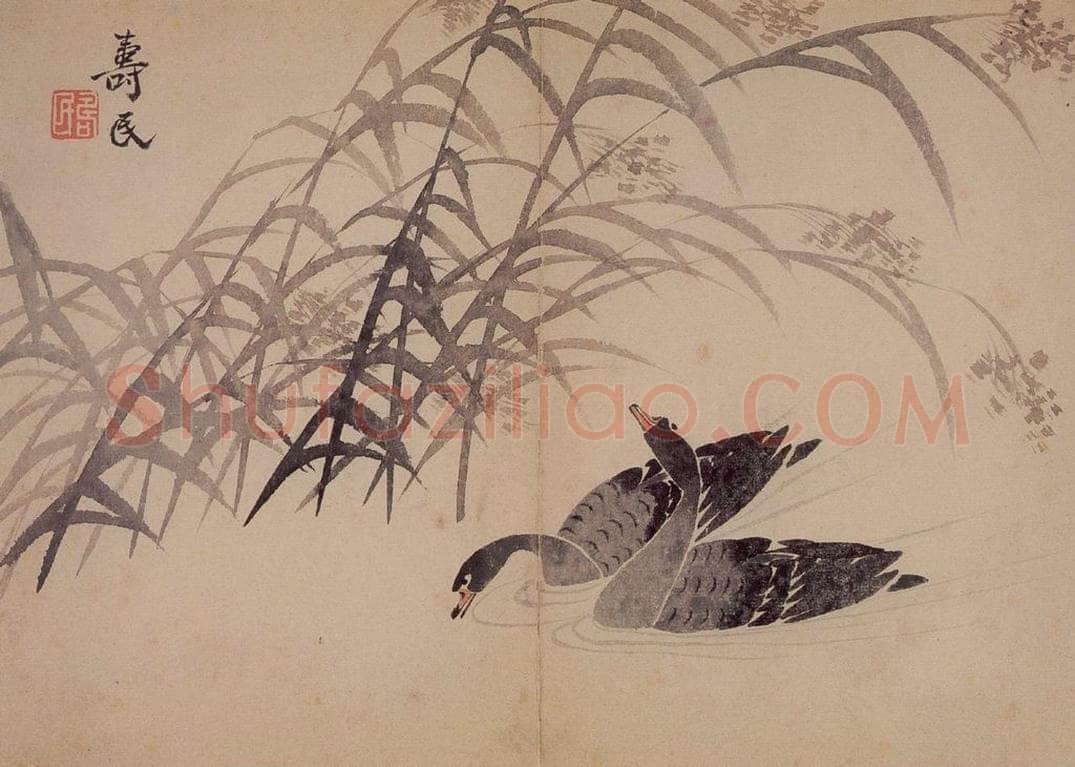 1751年 边寿民 《杂画册》 书画作品