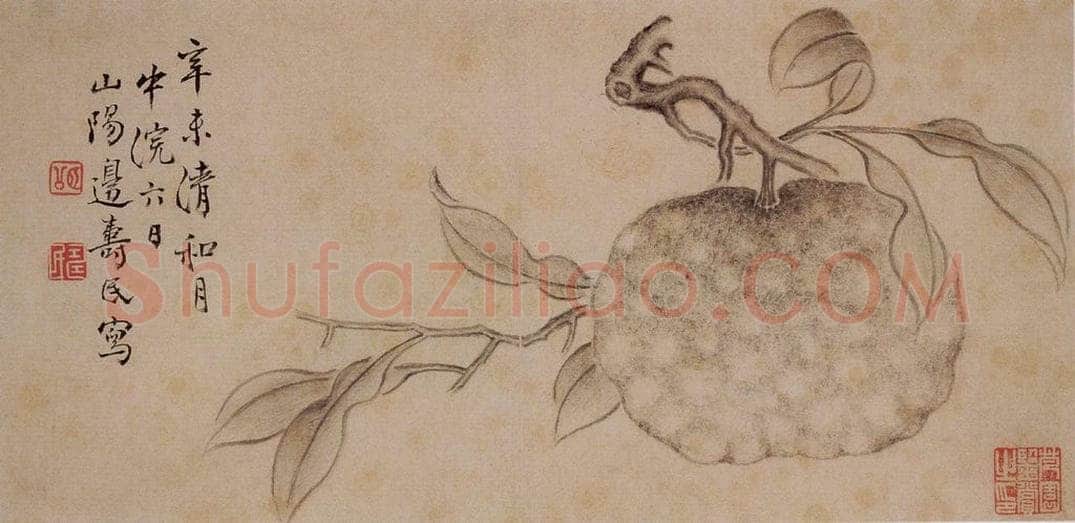 1751年 边寿民 《杂画册》 书画作品