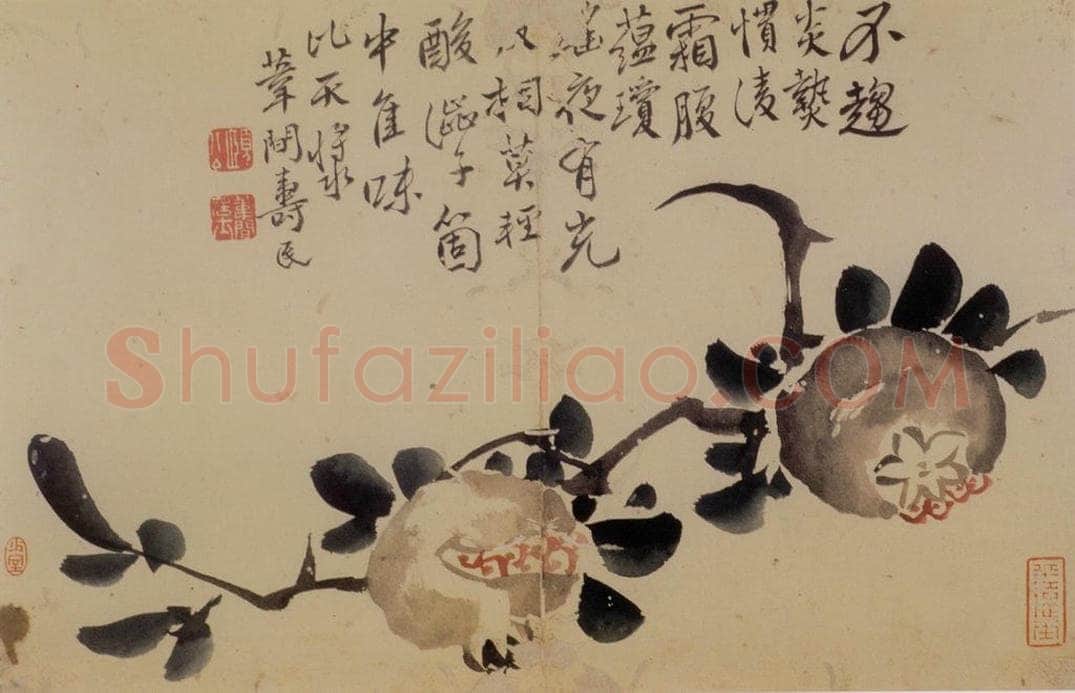  边寿民 《花卉册》 书画作品