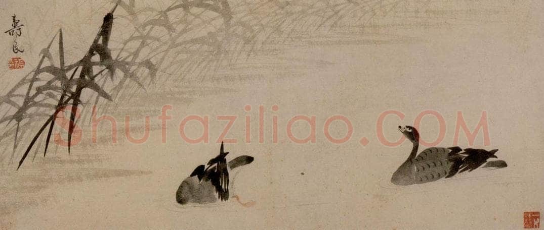  边寿民 《杂画册》 书画作品