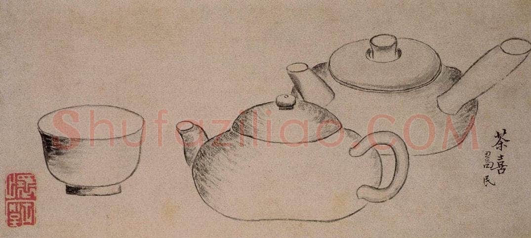 1733年 边寿民 《杂画册》 书画作品