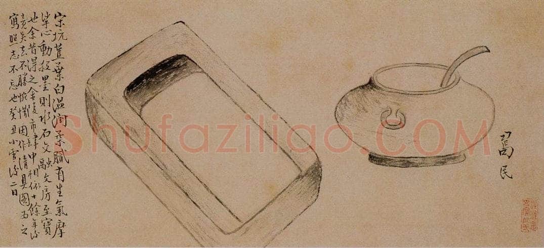 1733年 边寿民 《杂画册》 书画作品