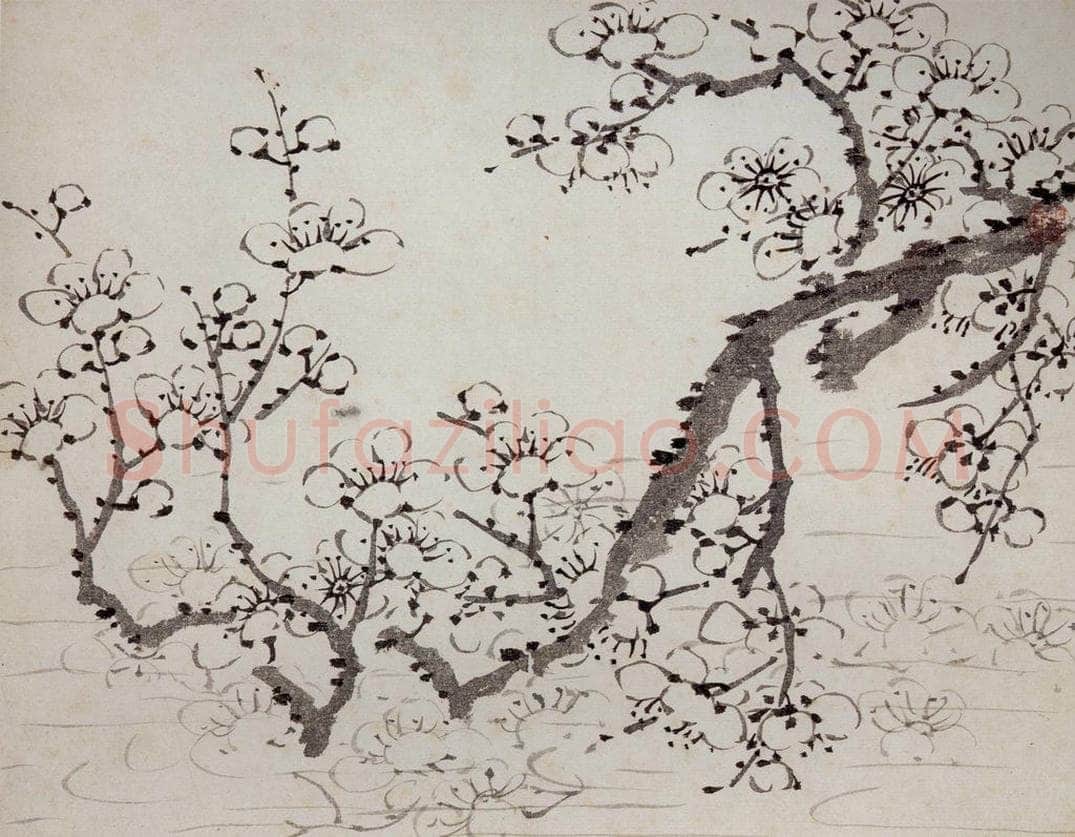 清 罗聘 《梅花册》 书画作品