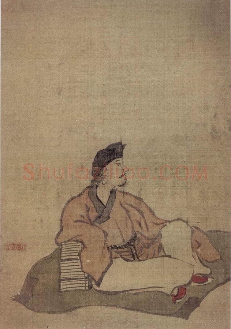 清 罗聘 《罗汉图》 书画作品