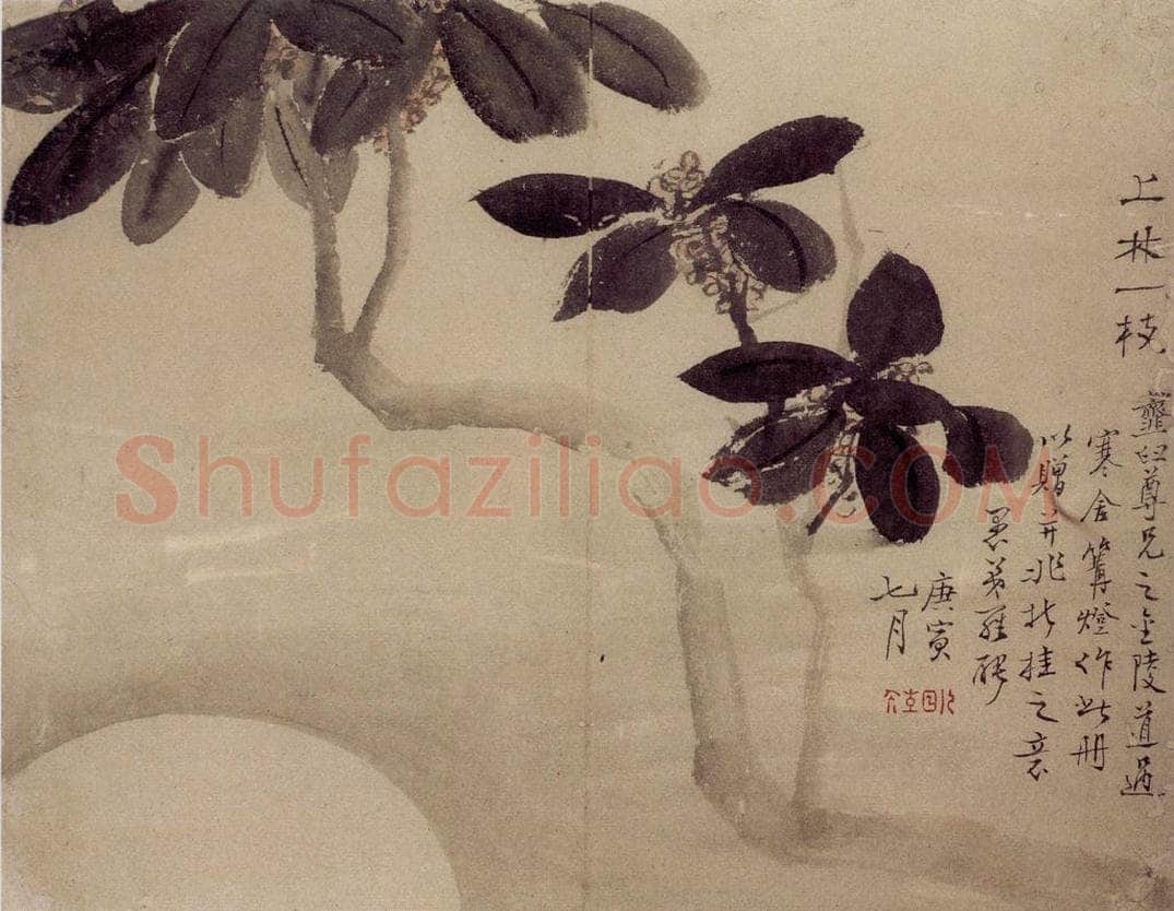 清 罗聘 《杂画册》 书画作品