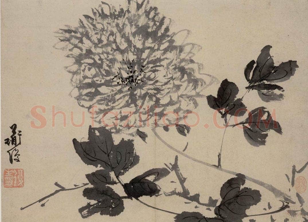 陈淳 《花卉图》 书画作品