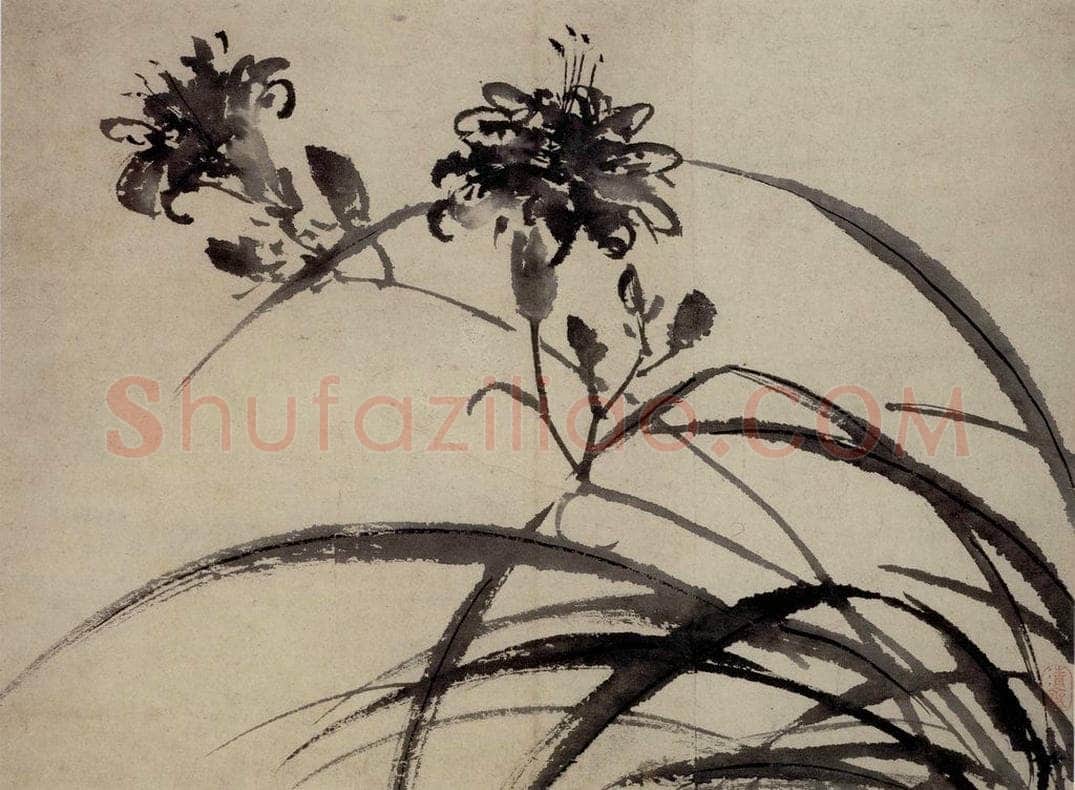 陈淳 《花卉图》 书画作品