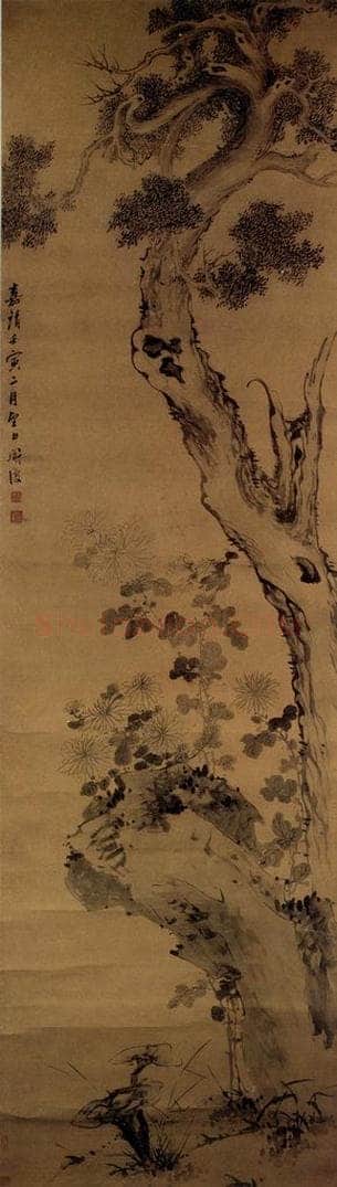 陈淳 《花卉图》 书画作品