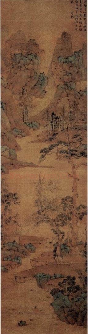 不明 文征明 《万壑松风图》 书画作品