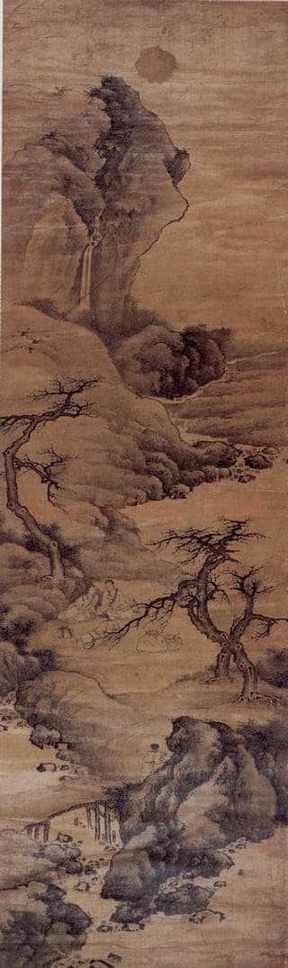 明末清初 樊圻 《山水》 书画作品