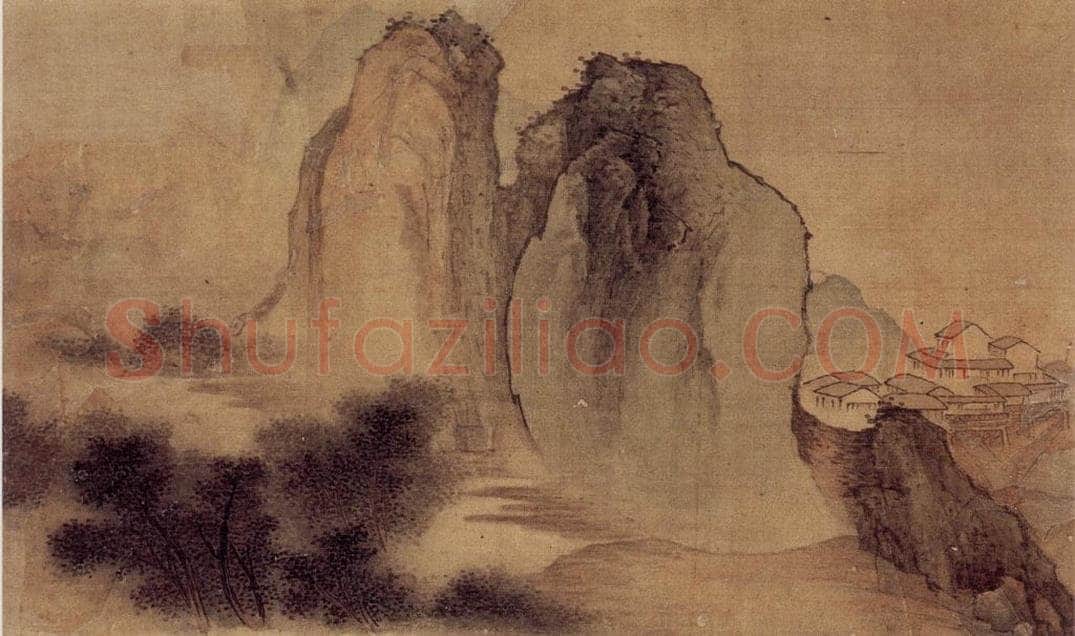 明末清初 樊圻 《山水册》 书画作品