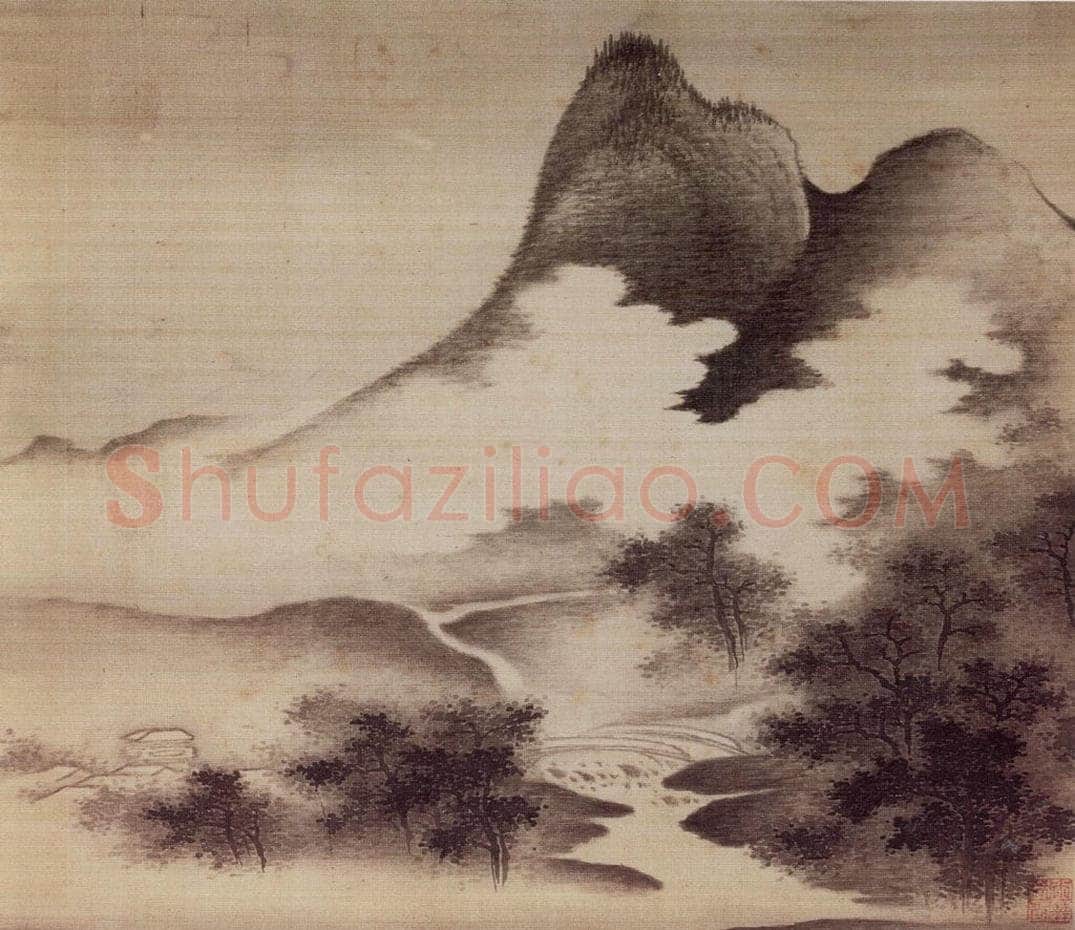 明末清初 樊圻 《山水册》 书画作品