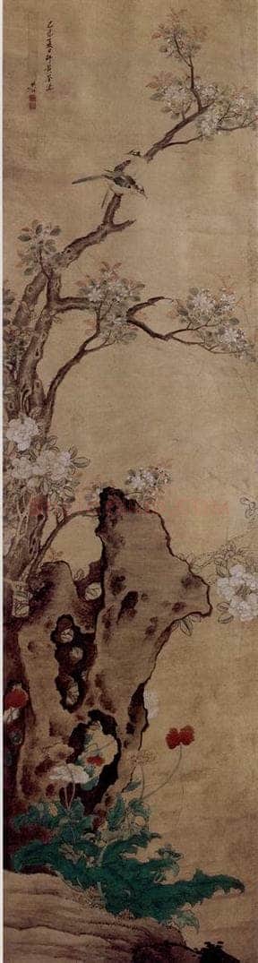 1679 樊圻 《花鸟》 书画作品