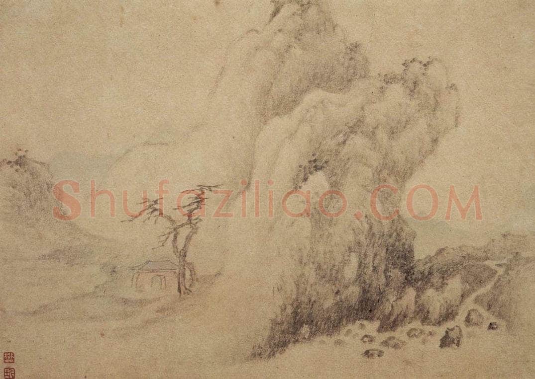 1687 樊圻 《山水册》 书画作品