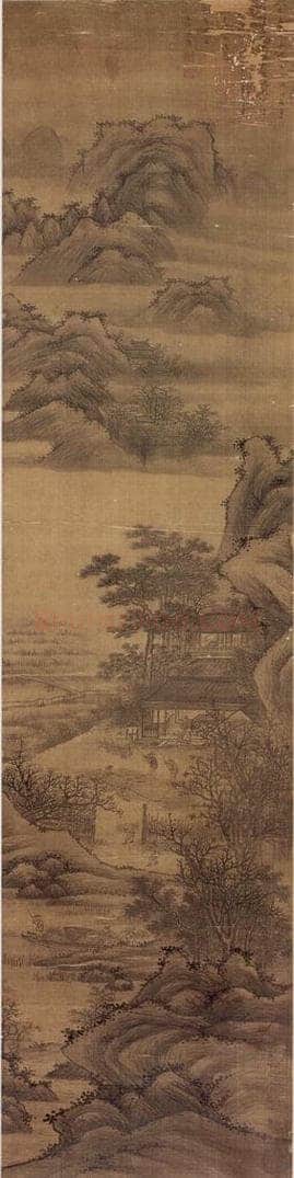 明末清初 吴宏 《山水》 书画作品