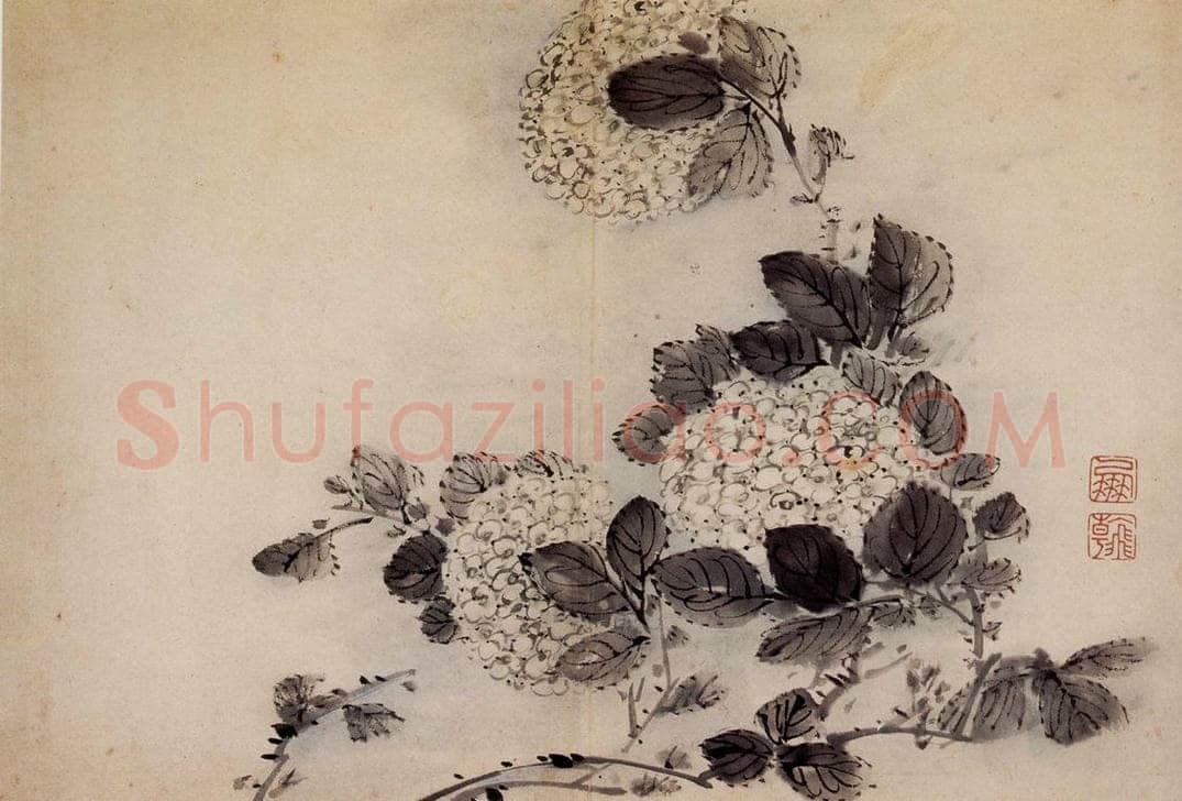 清 高凤翰 《花卉册十开》 书画作品