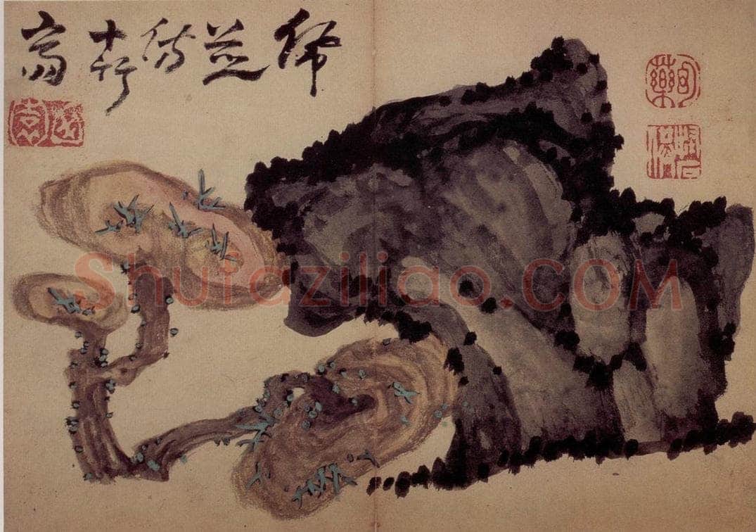 清 高凤翰 《书画册》 书画作品