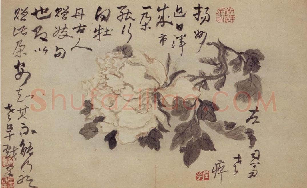 清 高凤翰 《杂画册十开》 书画作品