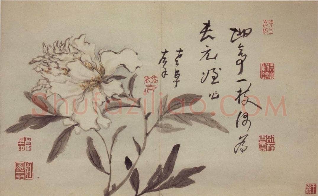 清 高凤翰 《杂画册十开》 书画作品