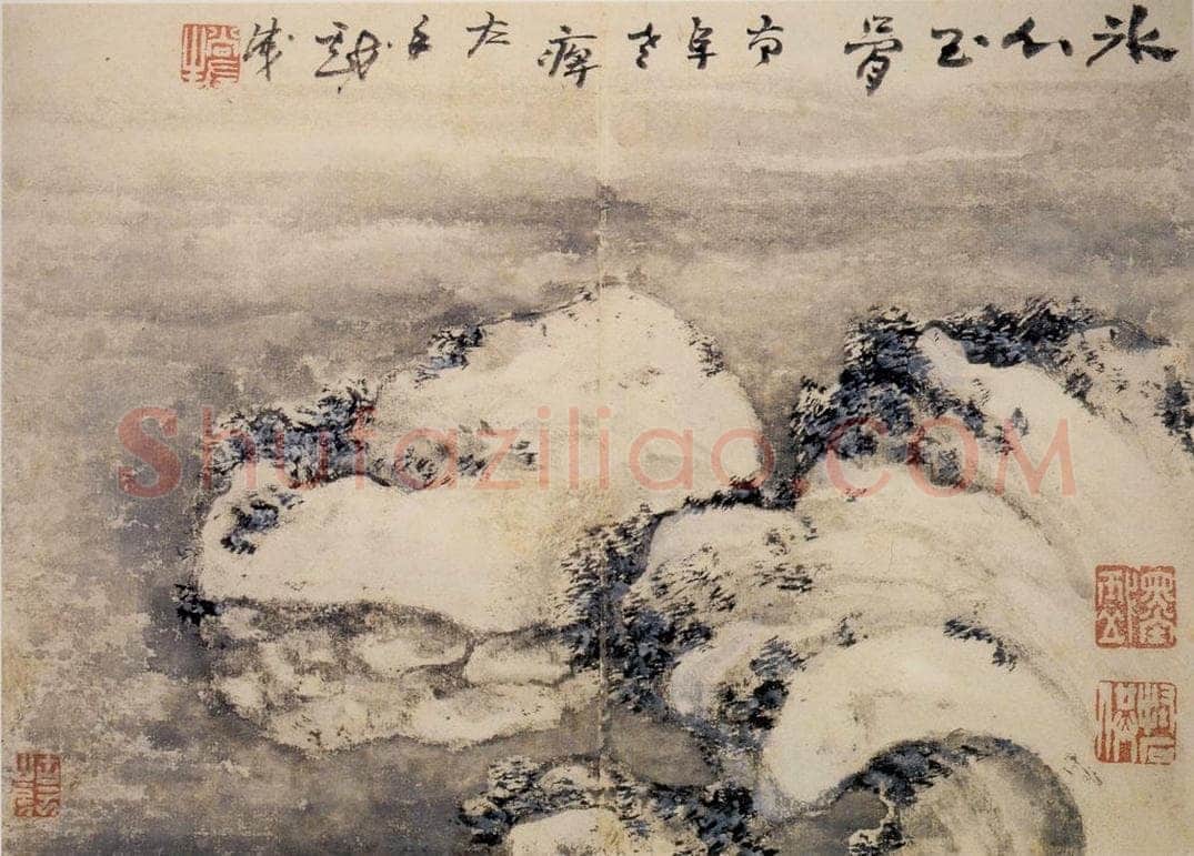 清 高凤翰 《花卉册》 书画作品