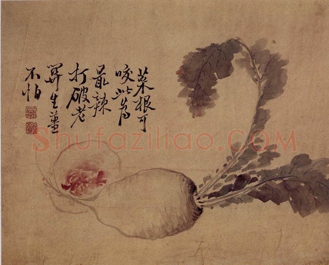 清 高凤翰 《杂画册》 书画作品