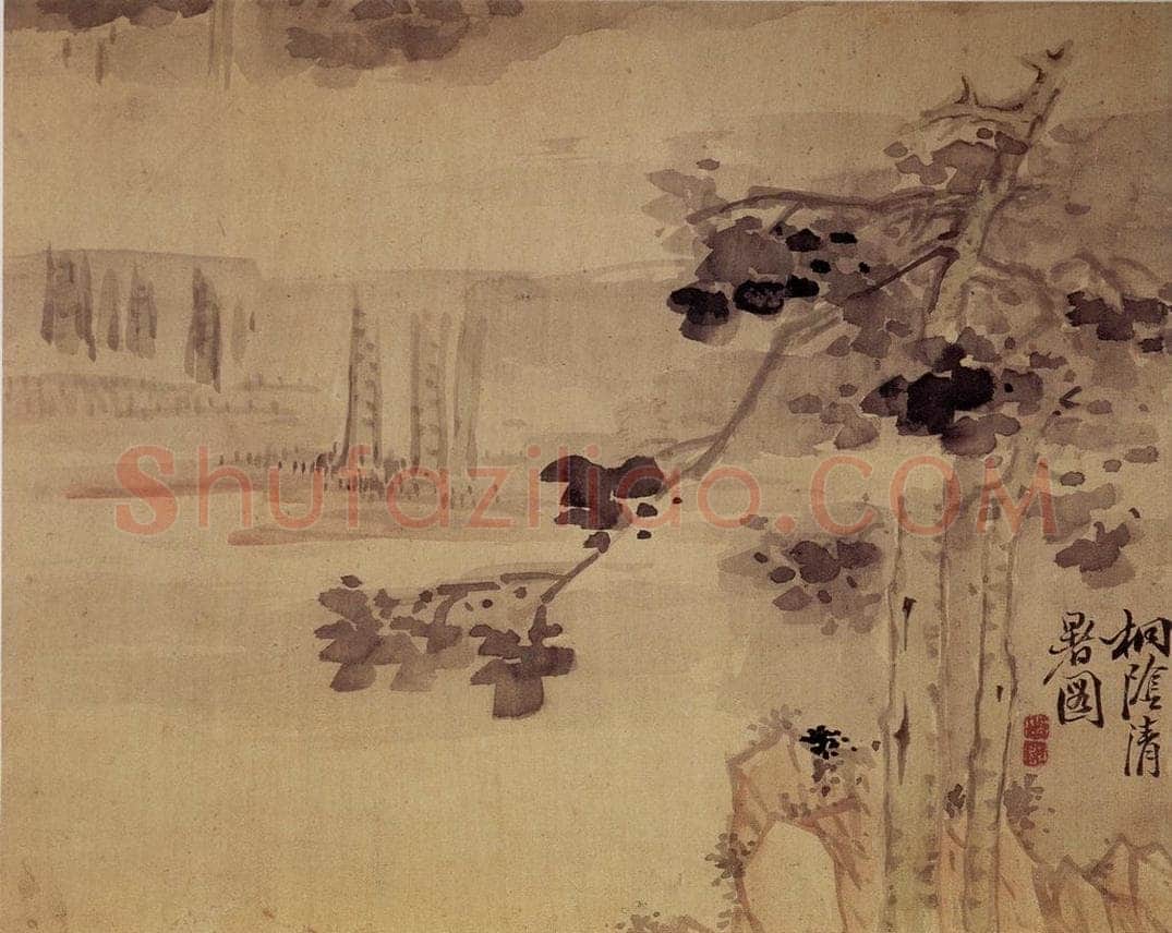 清 高凤翰 《杂画册》 书画作品