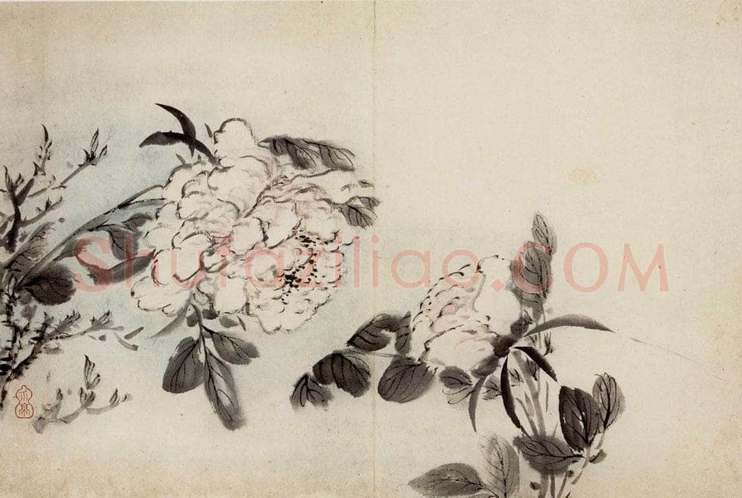 清 高凤翰 《花卉册十开》 书画作品