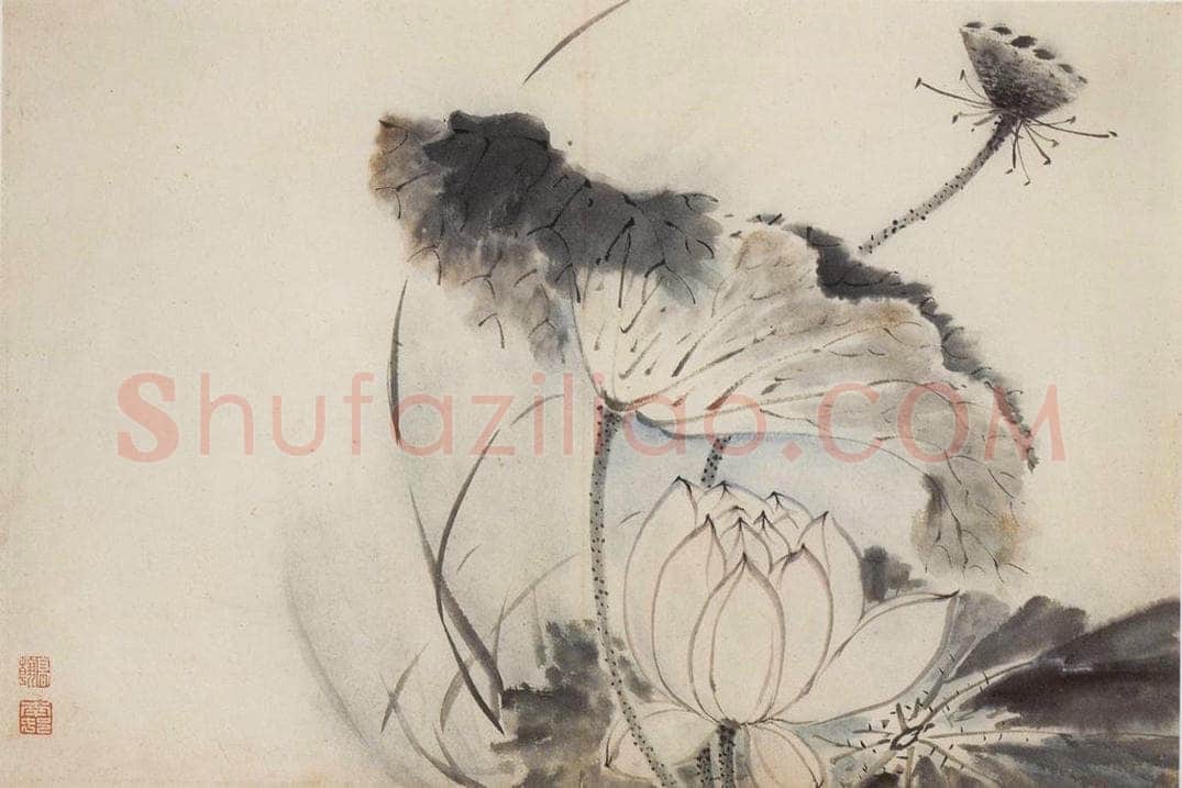 清 高凤翰 《花卉册十开》 书画作品