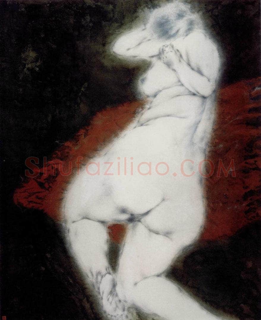 1989年 唐勇力 《人体》 书画作品