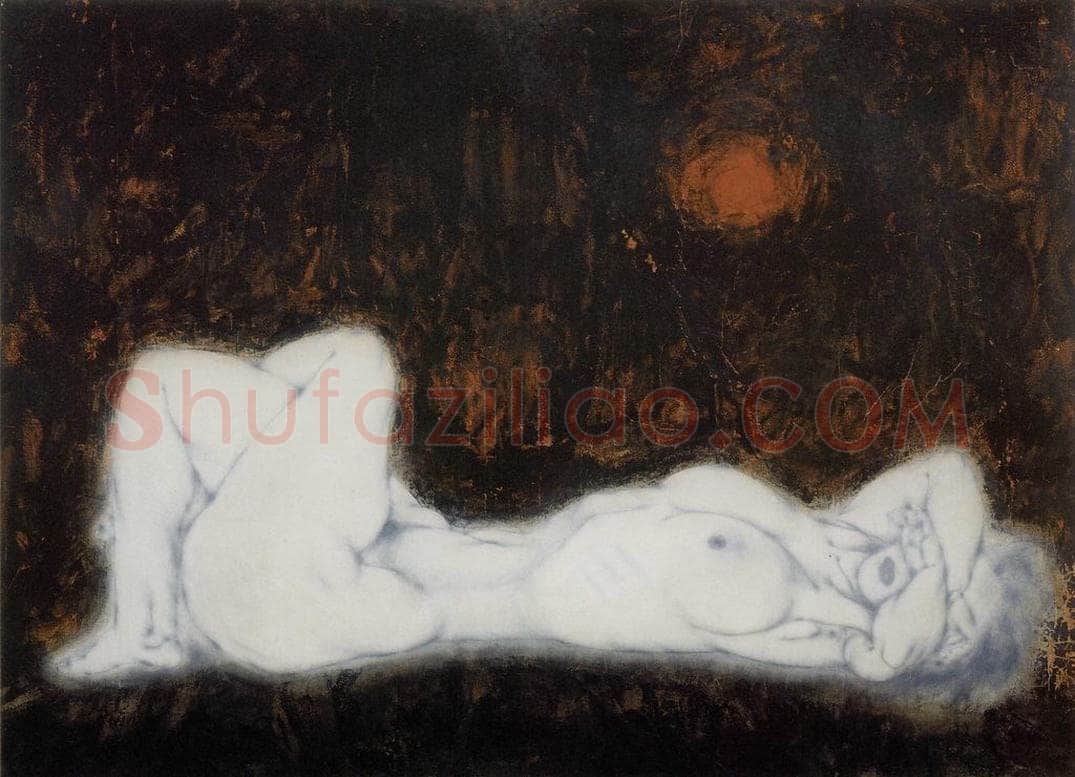 1989年 唐勇力 《人体》 书画作品
