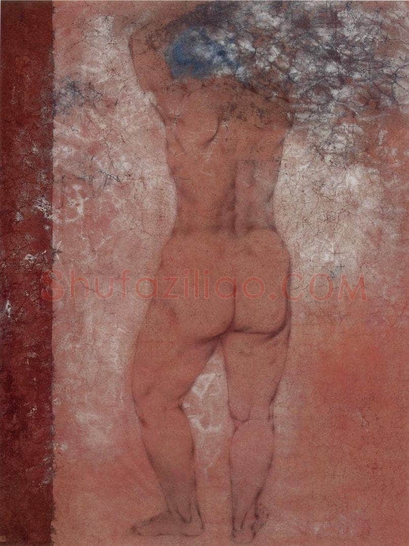 1990年 唐勇力 《人体》 书画作品