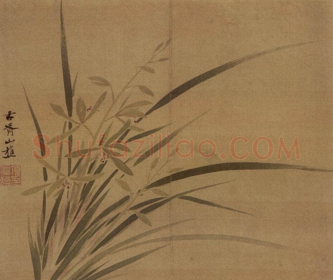 明 项圣谟 《花果图册》 书画作品