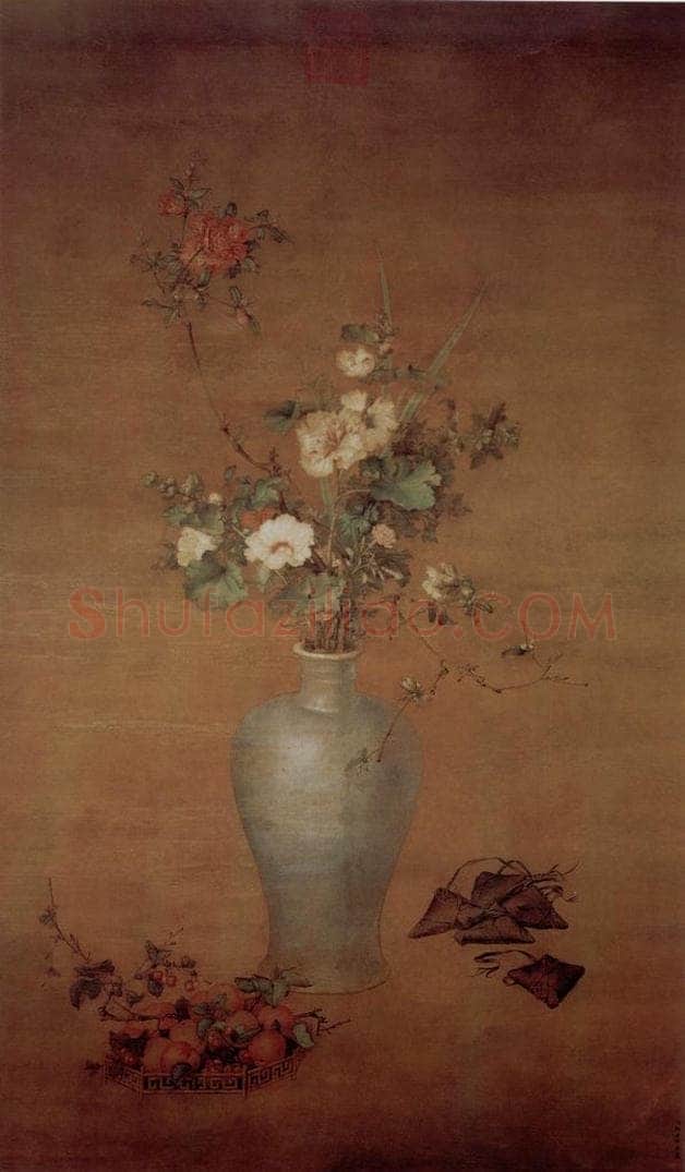 清 朗世宁 《午瑞图》 书画作品