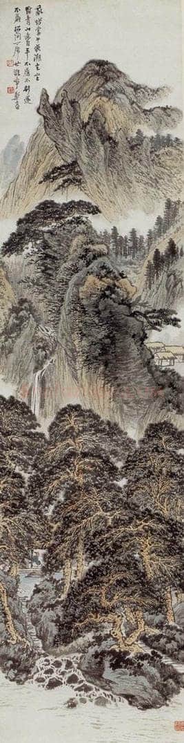 郑昶 山水 书画作品