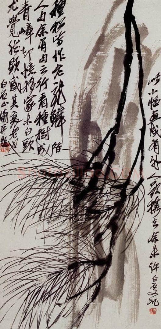 1894 任颐 群鸭图 书画作品