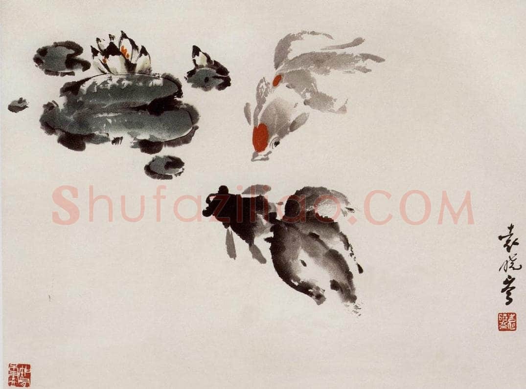 2003年 袁晓岑 《金玉之二》 书画作品