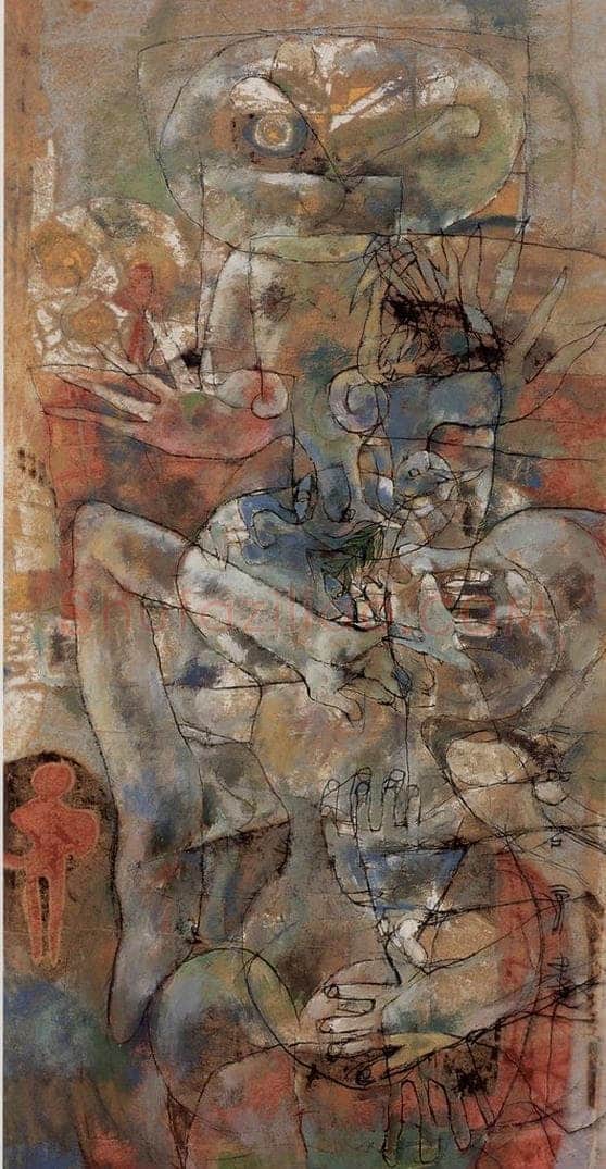 2004年 石虎 《玄雀图》 书画作品