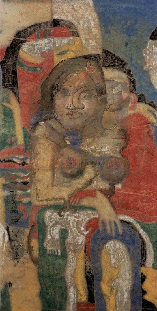 2004年 石虎 《陌期图》 书画作品