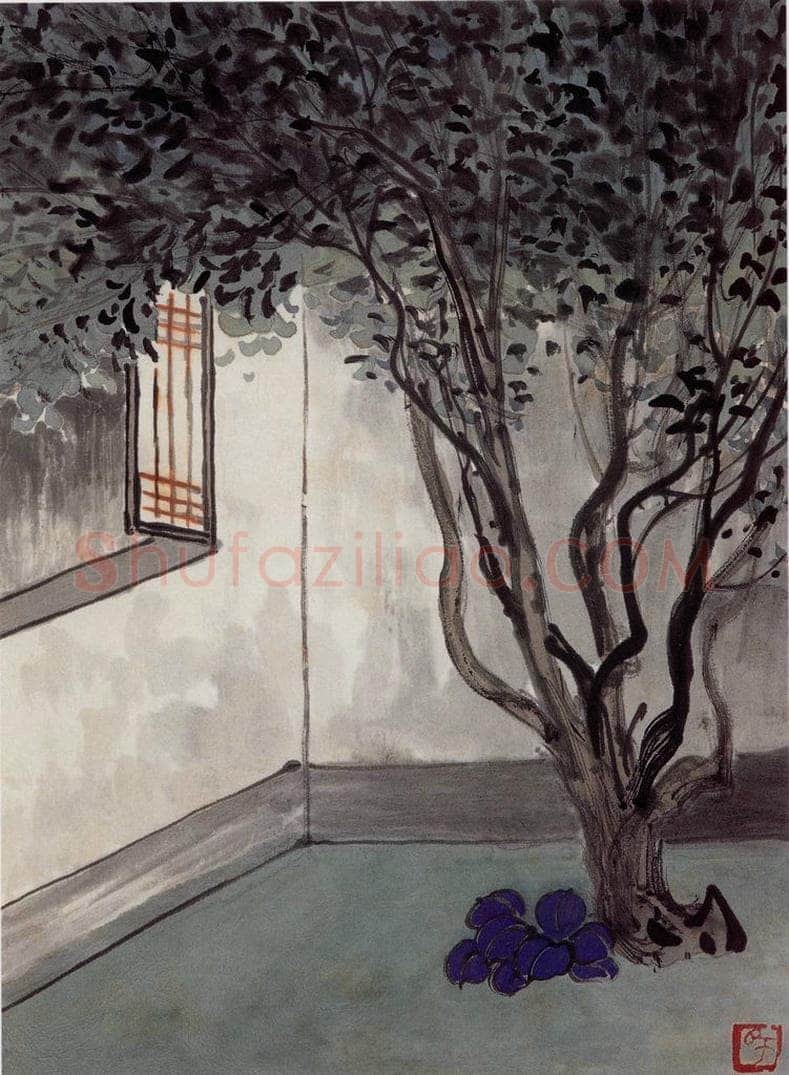 无纪年 陈师曾 《园林小景册页》 书画作品