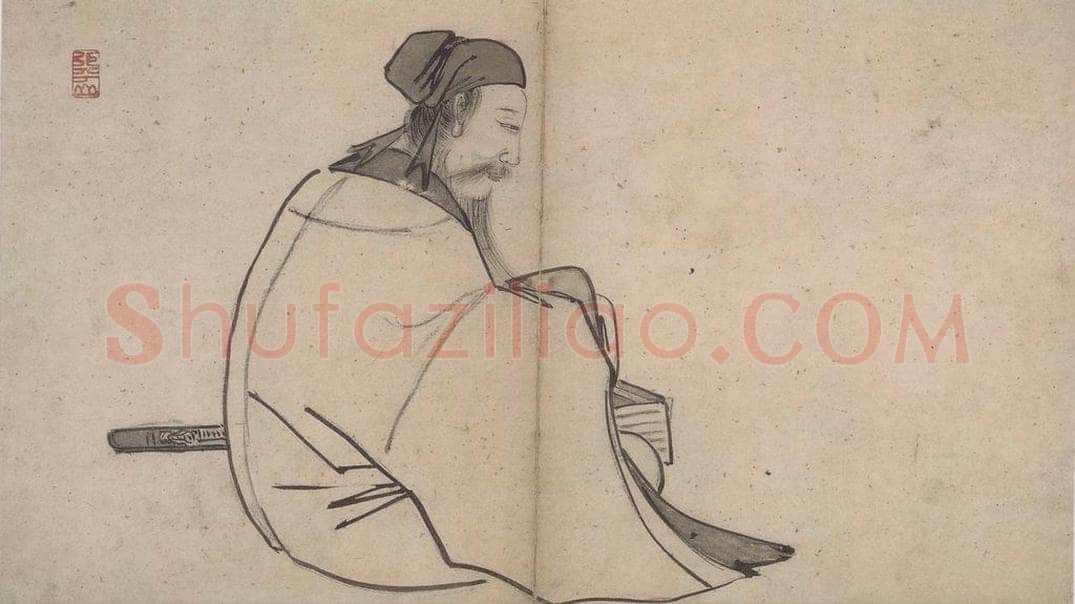 明 张路 《张路人物山水图册》 书画作品