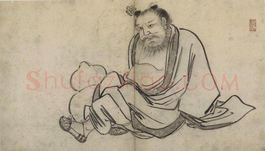 明 张路 《张路人物山水图册》 书画作品