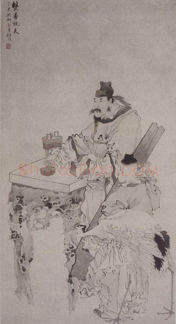 清 任颐 《任颐人物图屏》 书画作品