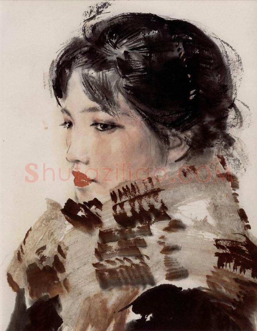 1976年 方增先 《海燕》 书画作品