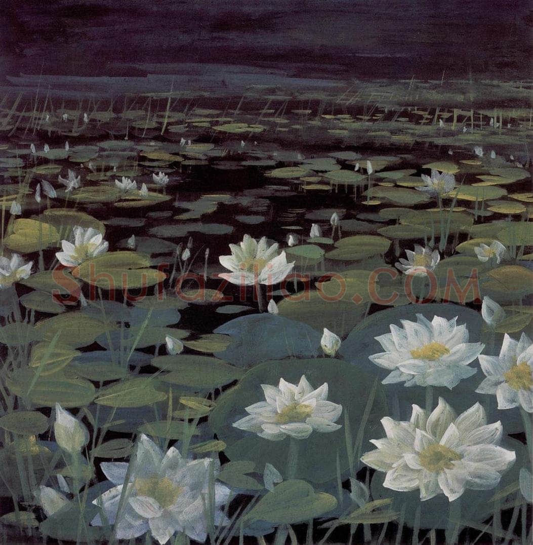 1964年 林风眠 《莲》 书画作品